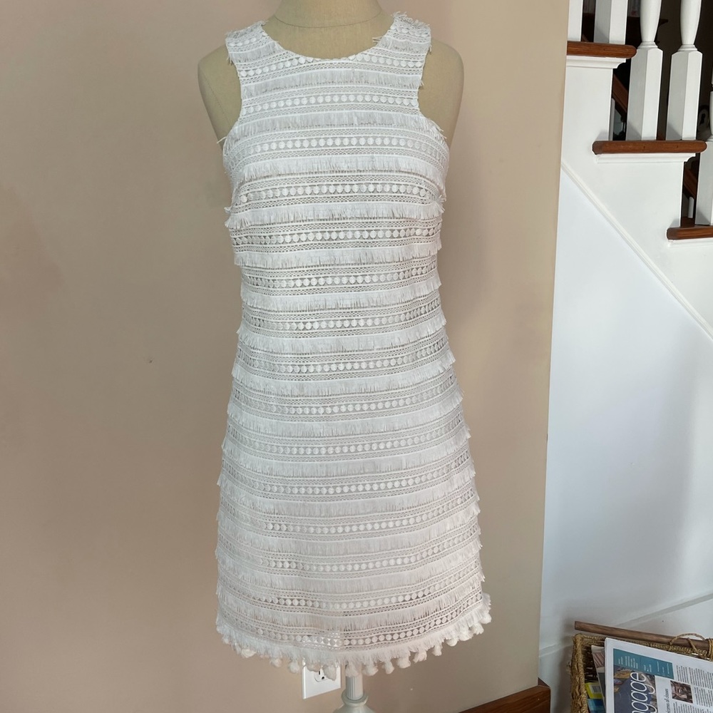 White formal dress